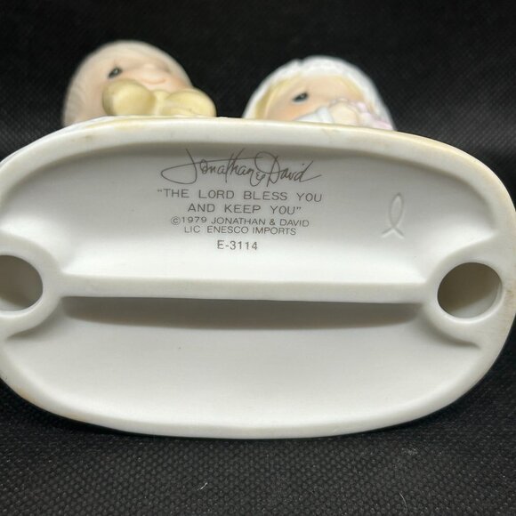 PRECIOUS Moments “The Lord Bless You and Keep You” figurine - Picture 3 of 3